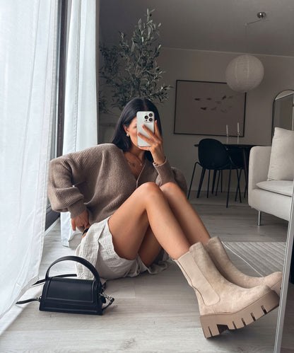 Botas Jeanine Beige