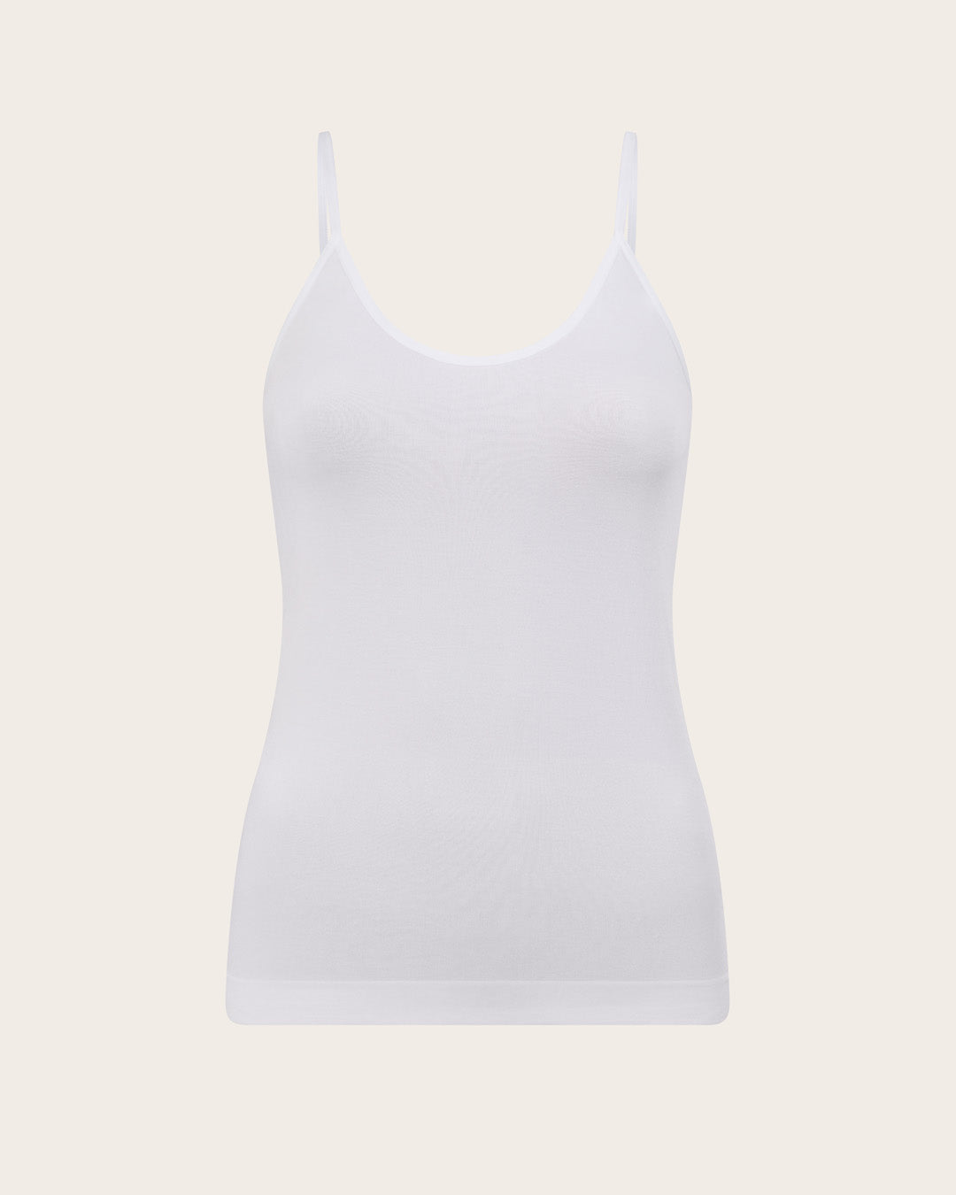 Camiseta de tirantes de capa base - Blanca