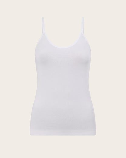 Camiseta de tirantes de capa base - Blanca