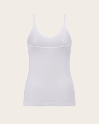 Camiseta de tirantes de capa base - Blanca