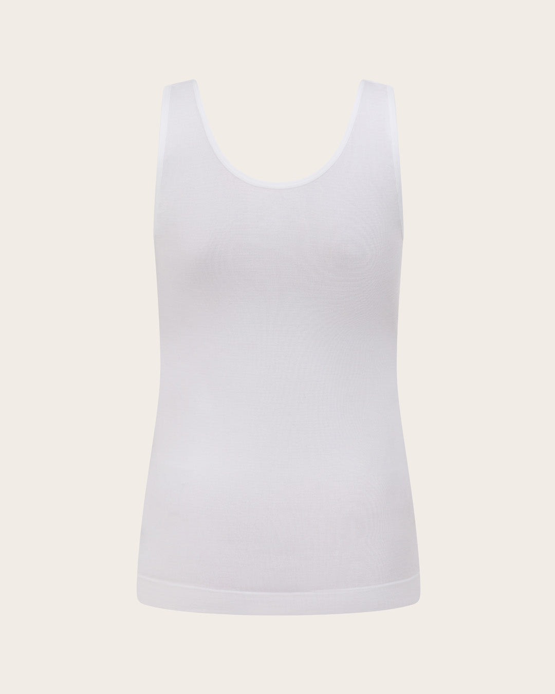 Camiseta de tirantes de primera capa - Blanca