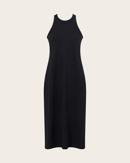 Vestido con espalda deportiva - Negro