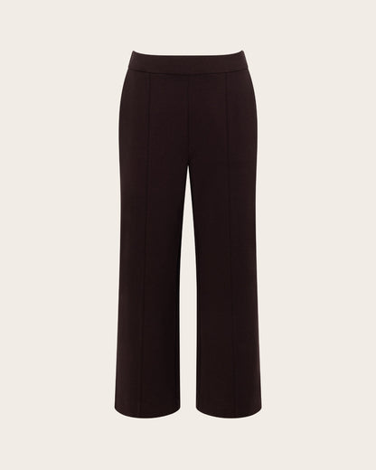 Pantalones de corte relajado - Cortos - Algarroba