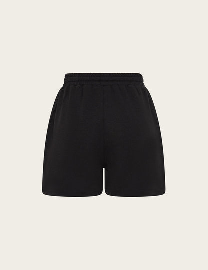 Pantalones cortos deportivos para mujer de 3" - Negro