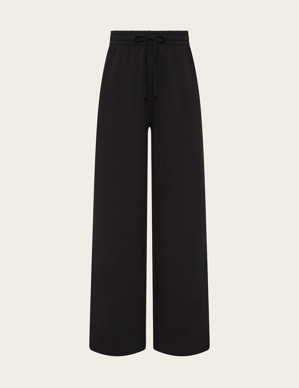 Pantalones deportivos rectos para mujer - Negro