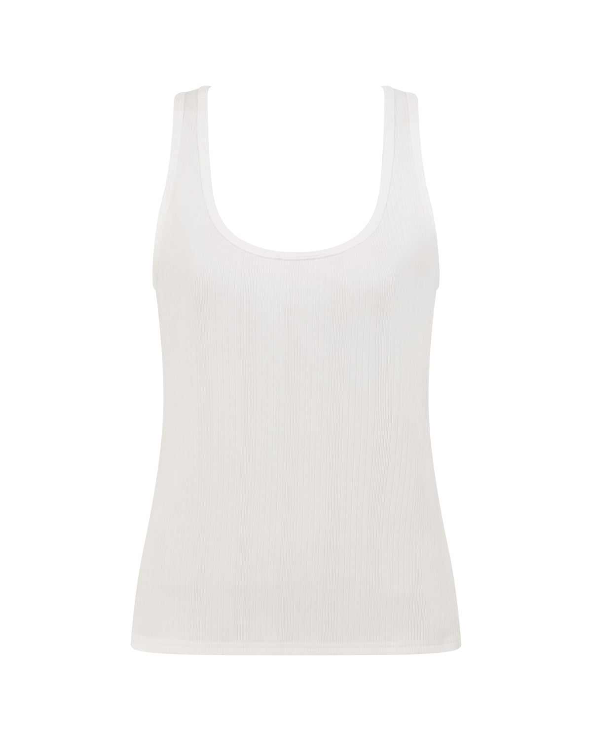 Camiseta de tirantes Lounge - Blanco tiza