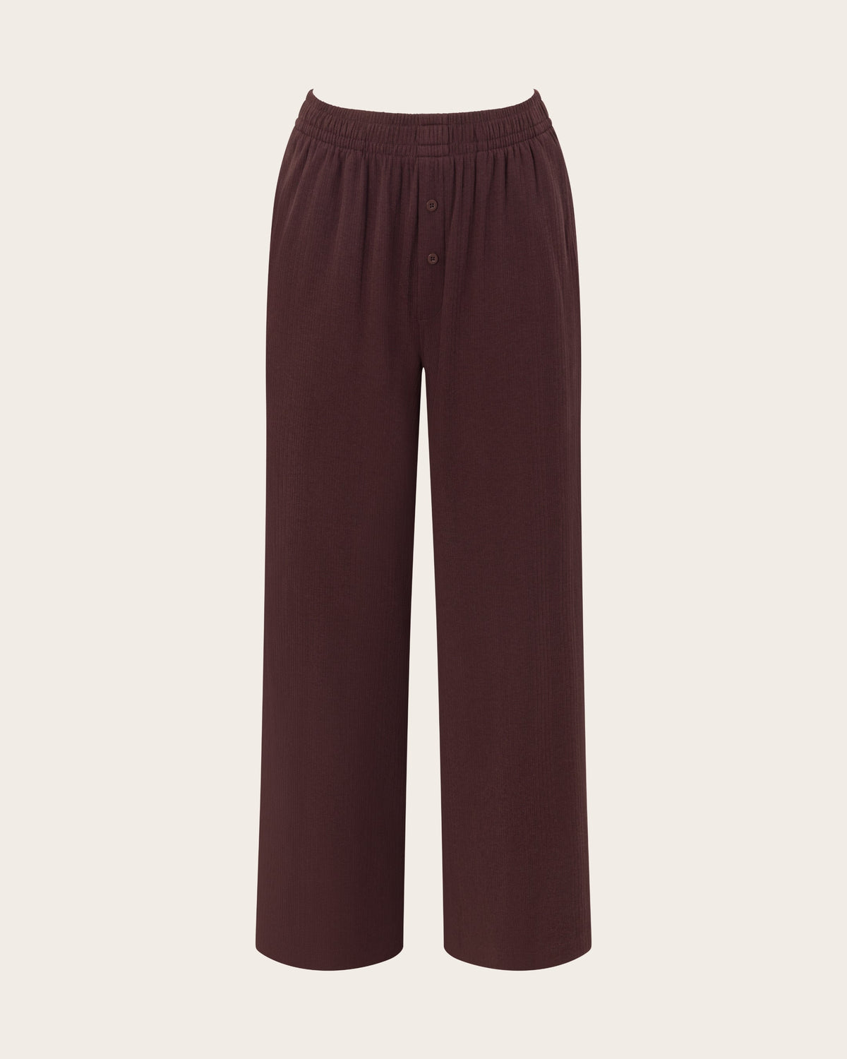 Pantalones de estar por casa - Morado ciruela