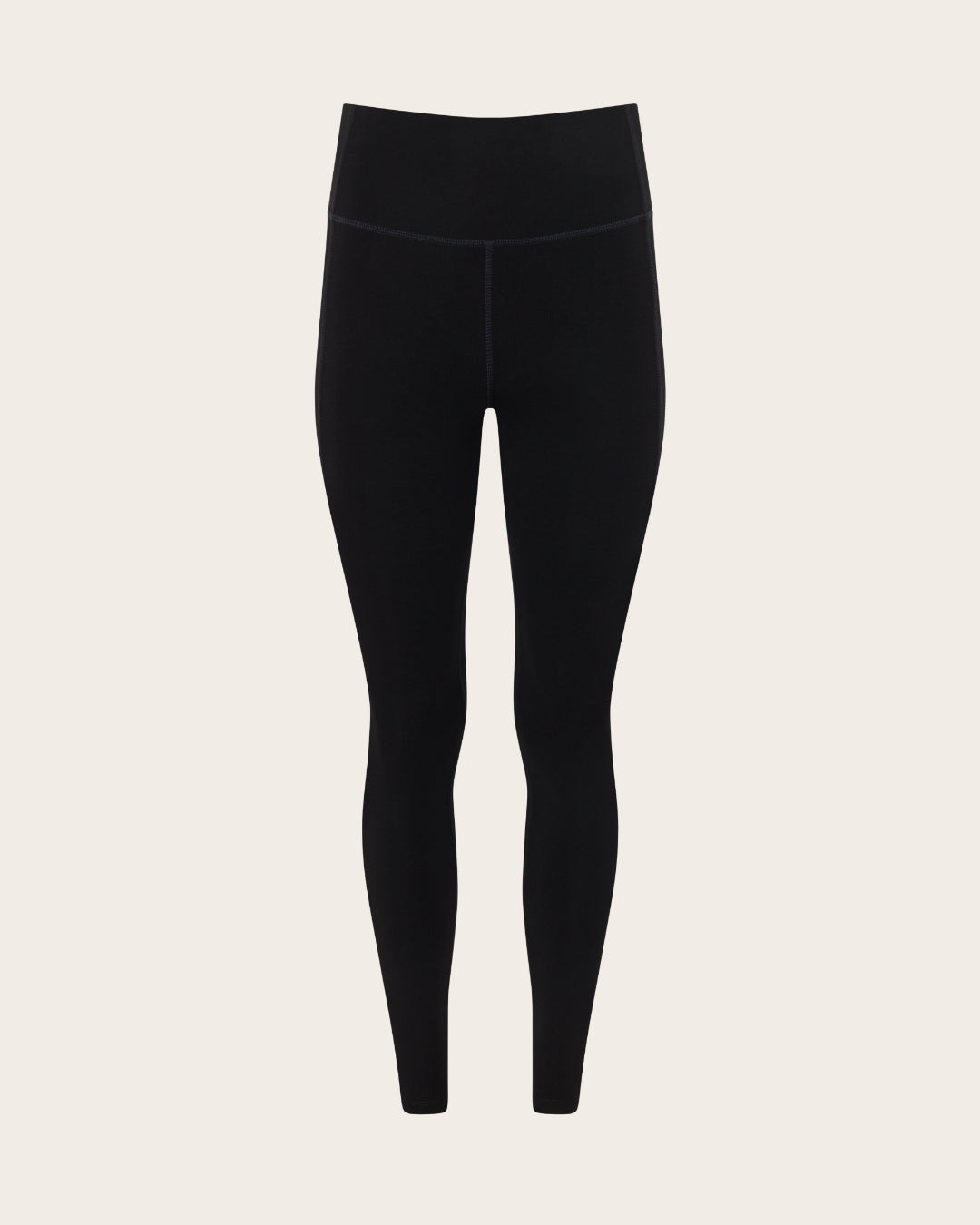 Leggings de cintura alta con bolsillo - Negro