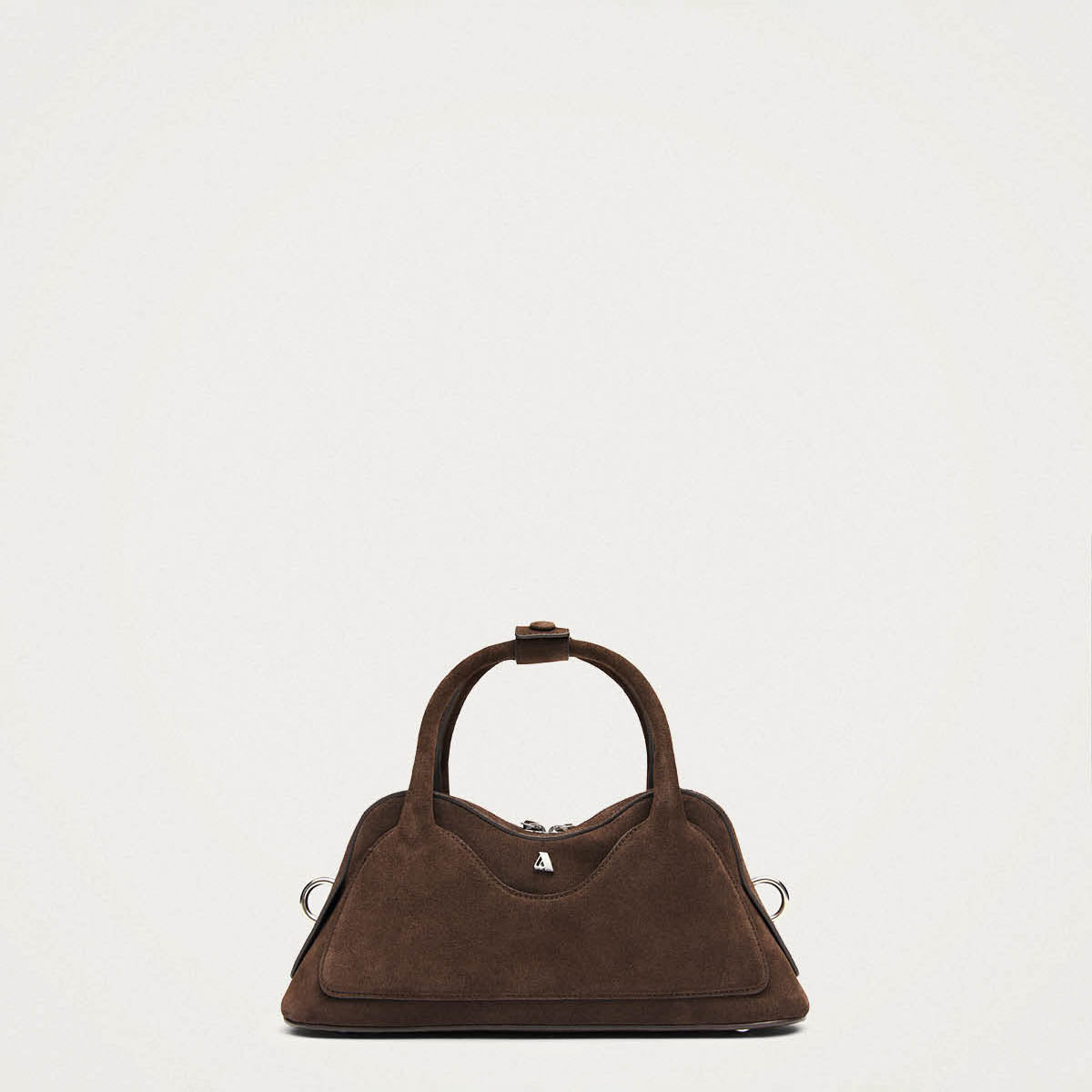 Bolso Hilma Mini de ante marrón