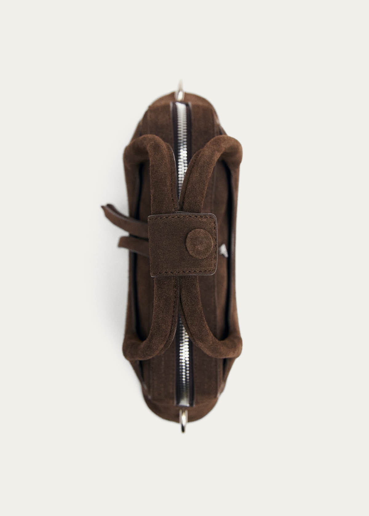 Bolso Hilma Mini de ante marrón
