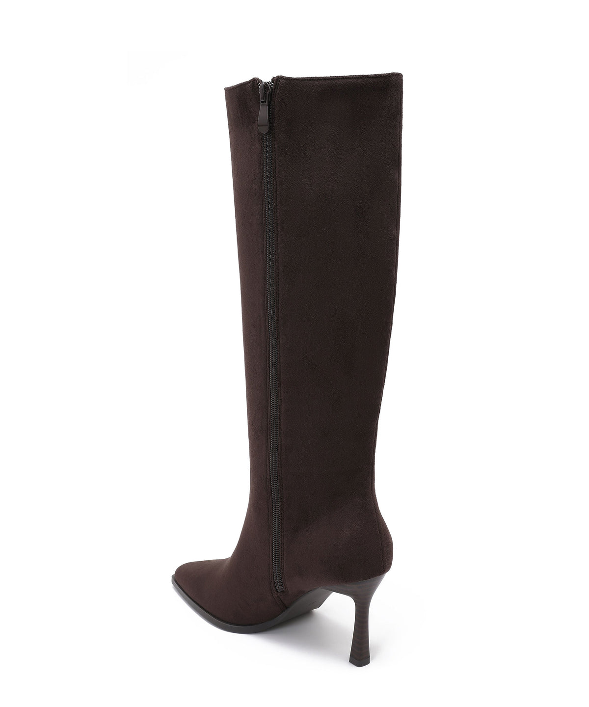 Tacones bajos de ante Maren marrón