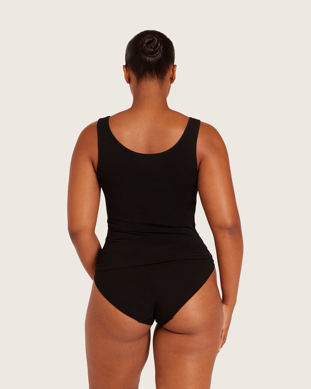 Camiseta sin mangas de capa base - Negra
