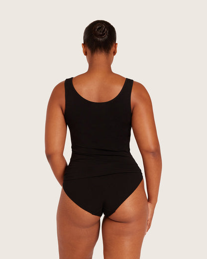 Camiseta sin mangas de capa base - Negra