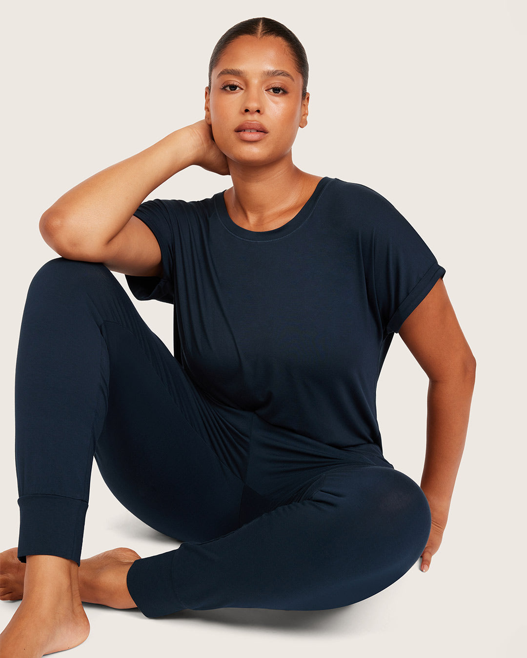 Pantalones de descanso Downtime - Azul medianoche