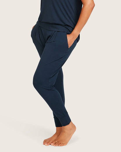 Pantalones de descanso Downtime - Azul medianoche