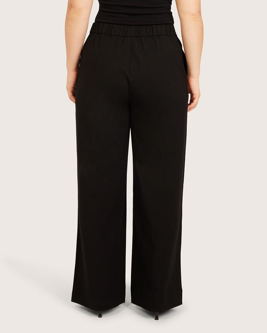 Pantalones de corte relajado - Cortos - Negros