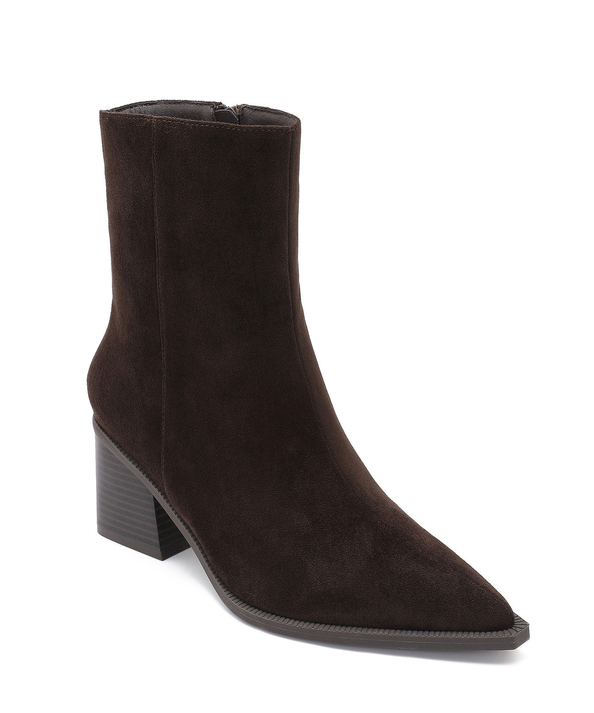 Botines Nela marrón oscuro