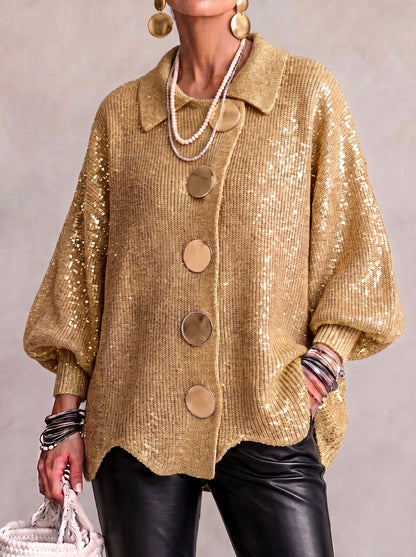 Ardelle™ | Cardigan Oversize con Collo