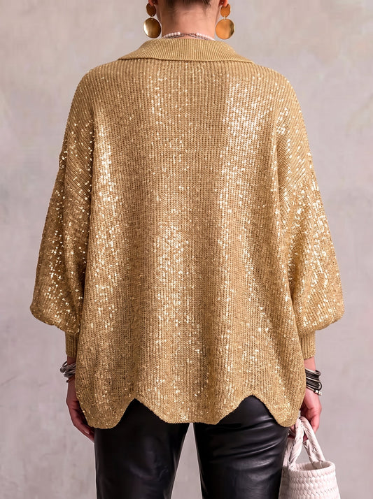 Ardelle™ | Cardigan Oversize con Collo