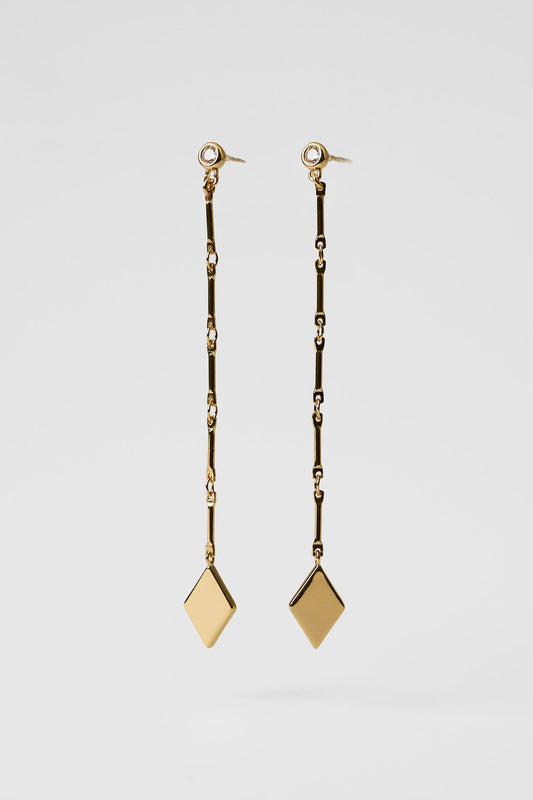 Pendientes en forma de rombo