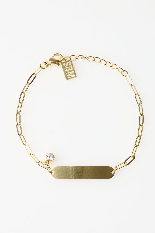 Pulsera de eslabones personalizable