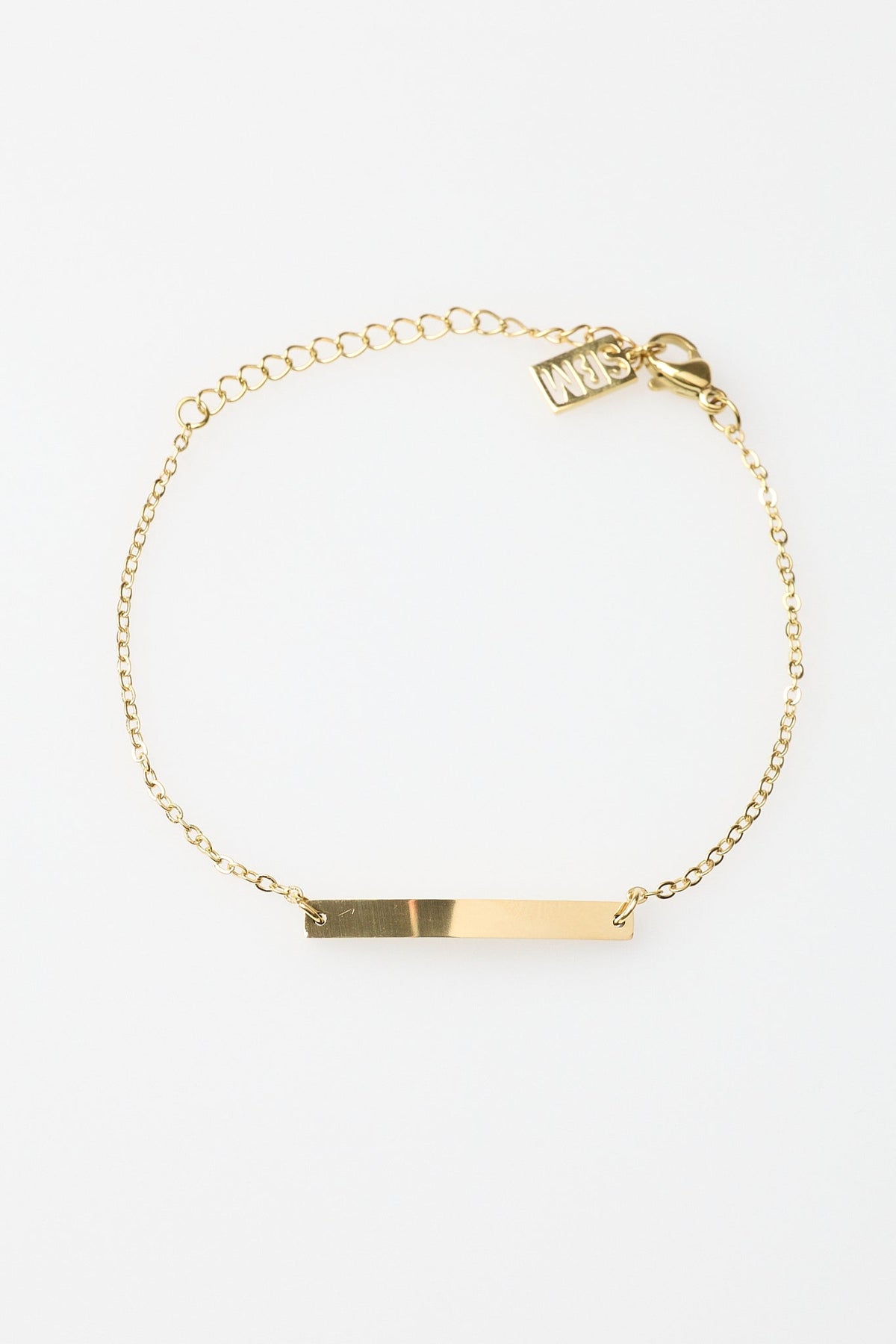 Pulsera de cadena lisa