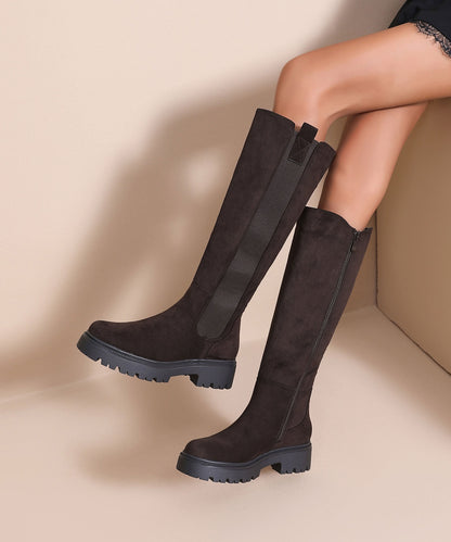 Botas Ivi marrón de ante