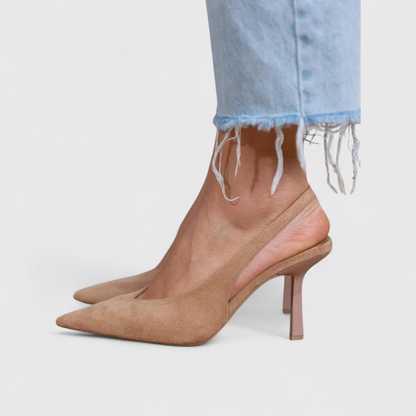 Bella | Slingback de tacón elegante