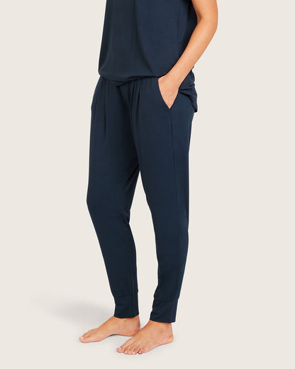 Pantalones de descanso Downtime - Azul medianoche
