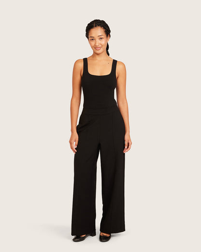 Pantalones de corte relajado - Cortos - Negros