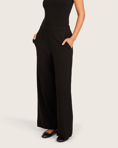 Pantalones de corte relajado - Cortos - Negros
