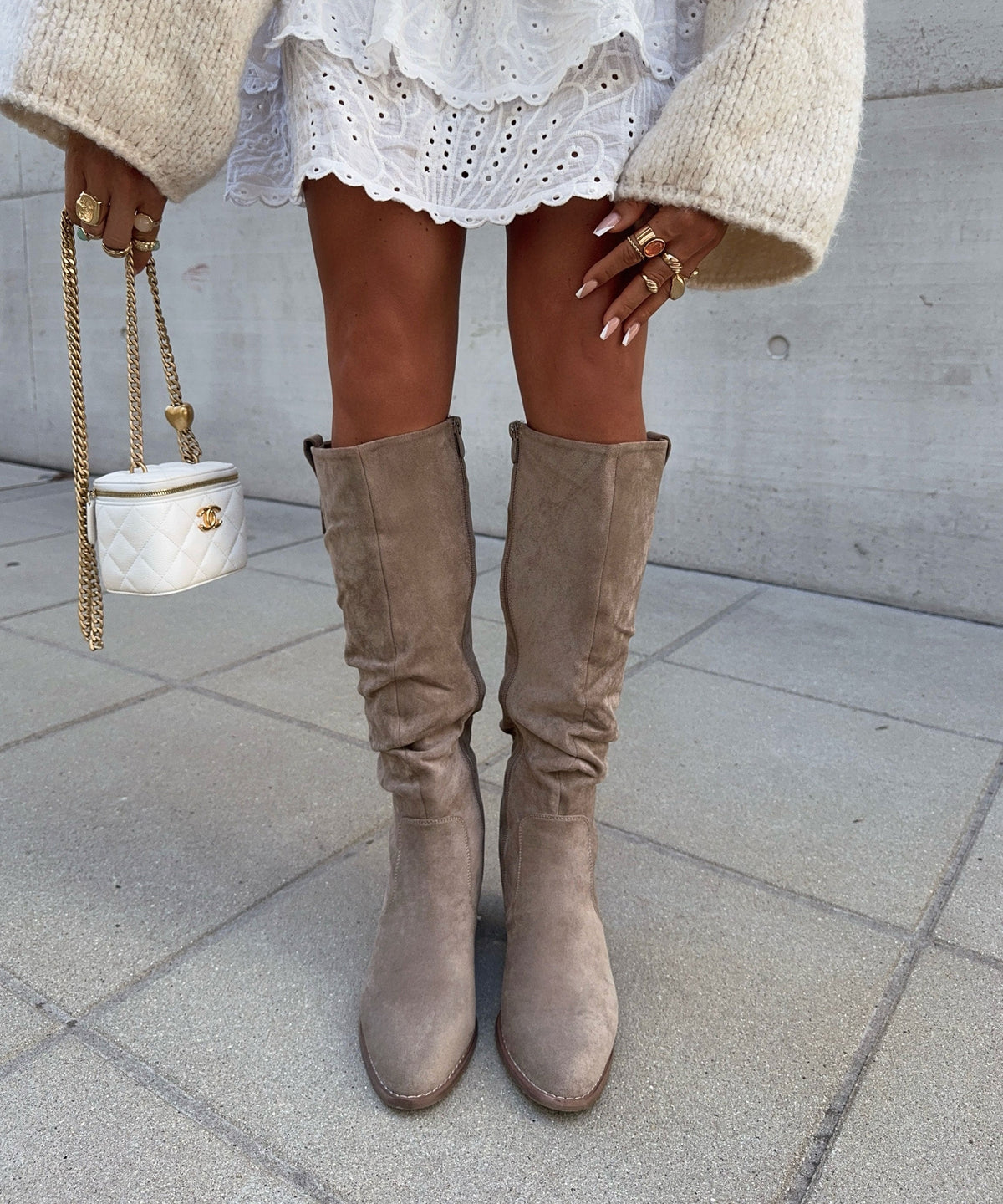 Bota Betty color topo