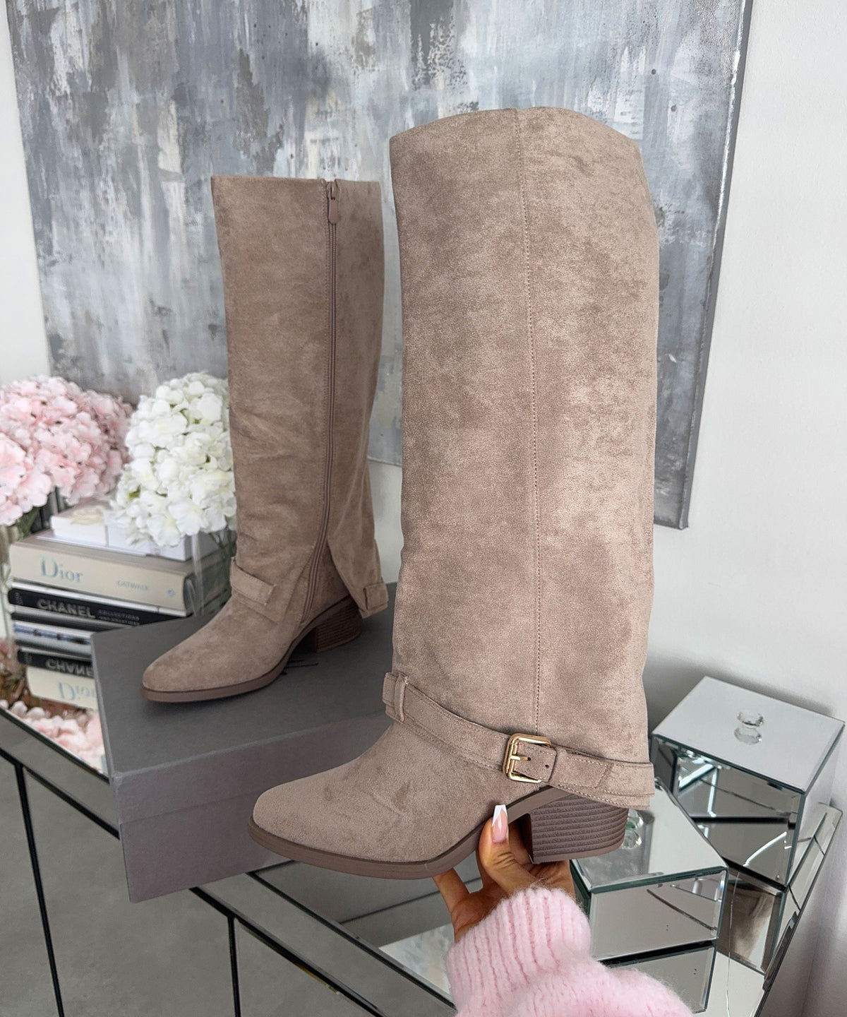 Botas Lexa beige